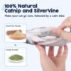 Potaroma Cat Toys Flopping Fish with SilverVine and Catnip, Moving Kitten Kicker, Floppy Wiggle Carp for Small Dogs, Interactive Motion Kitty Exercise, 10.5 Inches - Image 4