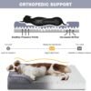 INVENHO Orthopedic Dog Bed - XL Washable Dog Sofa with Egg-Crate Foam, Waterproof Lining and Non-Skid Bottom - Image 2