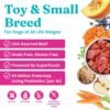 Solid Gold Dry Dog Food Small Breeds - Made with Real Beef - Grain & Gluten Free Small Breed Dog Food - 4 LB Bag - Image 2