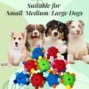 Snuffle Ball for Dog Toys Unbreakable Upgrade Ball Interactive Toy Foraging Snuffle Mat Puppy Treat Dispenser Slow Feeder Dog Puzzle Toys for Small, Medium, Large Pets (Blue) - Image 6