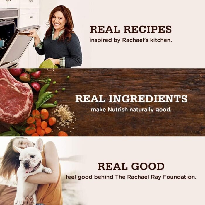 Rachael Ray Nutrish Dry Dog Food, Turkey, Brown Rice & Venison Recipe for Weight Management, 5.5 Pounds