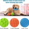 LUKITO Dog Chew Toys 3 Pack for Aggressive Chewers, Multifunctional Teeth Cleaning and Gum Massage, Tough Toys with Natural Rubber for Large and Medium Dog - Image 2