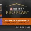 Purina Pro Plan Wet Dog Food Grain Free Complete Essentials Variety Pack, Chicken and Carrots and Turkey and Sweet Potato Entrees - (Pack of 12) 13 oz. Cans - Image 2