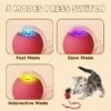 Chewie Viral Rolling Ball,Interactive Rolling Dog Ball Toy,Interactive Cat Ball Toy,Interactive Cat Dog Toys Ball Fast Rolling,360° Smart Automatic Rolling Pet Ball (red) - Image 3