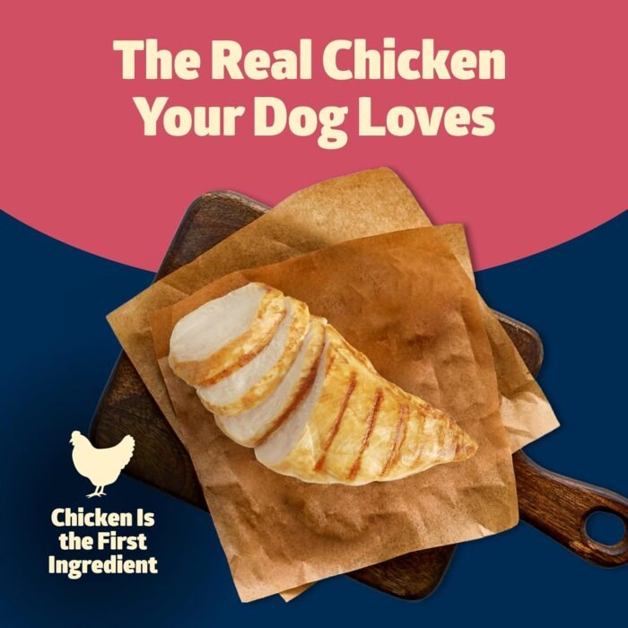Blue Buffalo Freedom Grain-Free Small Breed Dry Dog Food, Supports High Energy Needs, Made in the USA With Natural Ingredients, Chicken & Potatoes, 4-lb Bag