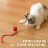 Chewie Viral Rolling Ball,Interactive Rolling Dog Ball Toy,Interactive Cat Ball Toy,Interactive Cat Dog Toys Ball Fast Rolling,360° Smart Automatic Rolling Pet Ball (red) - Image 6