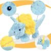 No Stuffing Dog Toys for Aggressive Chewers, Squeaky Dog Toys for Large Medium and Small Dogs, Puppy Dog Chew Toys Pack of 5