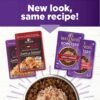 Wellness Bowl Boosters Simply Shreds Wet Dog Food Topper for Small, Medium, & Large Breeds, Grain Free, Natural, Chicken Variety Pack, 2.8 Ounce Pouch (Pack of 12) - Image 2