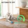 Interactive Cat Toys for Indoor Cats Automatic Motion Activated Moving Ball Hide and Seek Game for Indoor, Cat Balls with 28 Inch Play Mat - Image 5