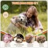 Dog Toys for Aggressive Chewers, Indestructible Bones Toy for Aggressive Chewers, Tough Puppy Chew Toy for Heavy Duty Dogs, Big Dog Teething Toys with Durable Nylon for Large/Medium Breed Puppies - Image 5