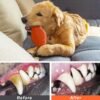 LUKITO Dog Chew Toys 3 Pack for Aggressive Chewers, Multifunctional Teeth Cleaning and Gum Massage, Tough Toys with Natural Rubber for Large and Medium Dog - Image 6