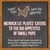 Merrick Lil’ Plates Grain Free Dinner Duos Soft Natural Wet Small Dog Food Variety Pack, Beef and Chicken - (Pack of 1) 2.6 lb. Tubs - Image 2