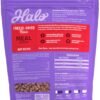 Halo Freeze Dried Raw Dog Food, Beef Recipe, 100% Protein Source, Real Meat for Natural Energy, Meal Bites, 14 Oz Bag