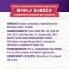 Wellness Bowl Boosters Simply Shreds Wet Dog Food Topper for Small, Medium, & Large Breeds, Grain Free, Natural, Chicken Variety Pack, 2.8 Ounce Pouch (Pack of 12) - Image 8