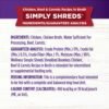 Wellness Bowl Boosters Simply Shreds Wet Dog Food Topper for Small, Medium, & Large Breeds, Grain Free, Natural, Chicken Variety Pack, 2.8 Ounce Pouch (Pack of 12) - Image 7
