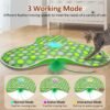 Interactive Cat Toy, Automatic Cat Toys for Indoor Cats, Hide and Seek Cat Toy with Motion Activated, Moving Feather, Chirping, USB Rechargeable - Image 4