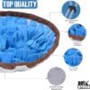 Snuffle Mat for Dogs - Adjustable Interactive Puzzle Toy for Large & Small Breed Slow Feeder for Mental Stimulation & Stress Relief Encourages Natural Foraging Ideal for Indoor & Outdoor Use - Image 4