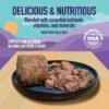 A Strong Heart Wet Dog Food, Chopped Dinner with Beef - 13.2 oz Cans (Pack of 12), Made in The USA with Real Beef - Image 4