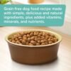 Rachael Ray Nutrish Zero Grain Natural Dry Dog Food, Salmon & Sweet Potato Recipe, 23 Pounds, Grain Free (18236103)