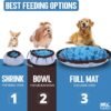 Snuffle Mat for Dogs - Adjustable Interactive Puzzle Toy for Large & Small Breed Slow Feeder for Mental Stimulation & Stress Relief Encourages Natural Foraging Ideal for Indoor & Outdoor Use - Image 2