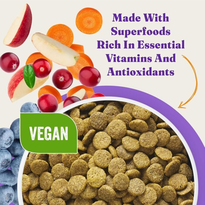 Halo Holistic Adult Dog Vegan Plant-Based Recipe with Superfoods 3.5 lb Bag