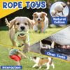 Puppy Toys for Teething, 9 Pack Interactive Dog Toys for Small Dogs, Puppy Chew Toys for Boredom with Rope Toys, Treat Ball and Cute Squeaky Toys - Image 4