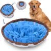 Snuffle Mat for Dogs - Adjustable Interactive Puzzle Toy for Large & Small Breed Slow Feeder for Mental Stimulation & Stress Relief Encourages Natural Foraging Ideal for Indoor & Outdoor Use