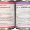 Blue Buffalo Wilderness High Protein Beef and Chicken & Salmon and Chicken Wet Dog Food Variety Pack for Adult Dogs, Grain-Free, 12.5 oz. Cans (6 Pack) - Image 2
