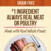 Merrick Lil’ Plates Grain Free Dinner Duos Soft Natural Wet Small Dog Food Variety Pack, Beef and Turkey - (Pack of 1) 2.6 lb. Tubs