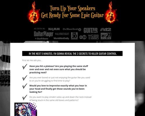 Guitar Control | 3 Secrets to Killer Guitar Control by Claude Johnson